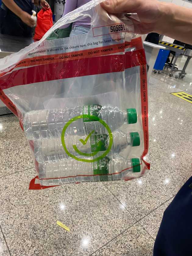 水を入れる袋